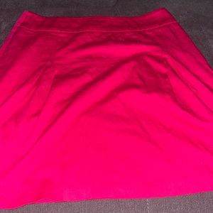 Hot pink tea party skirt